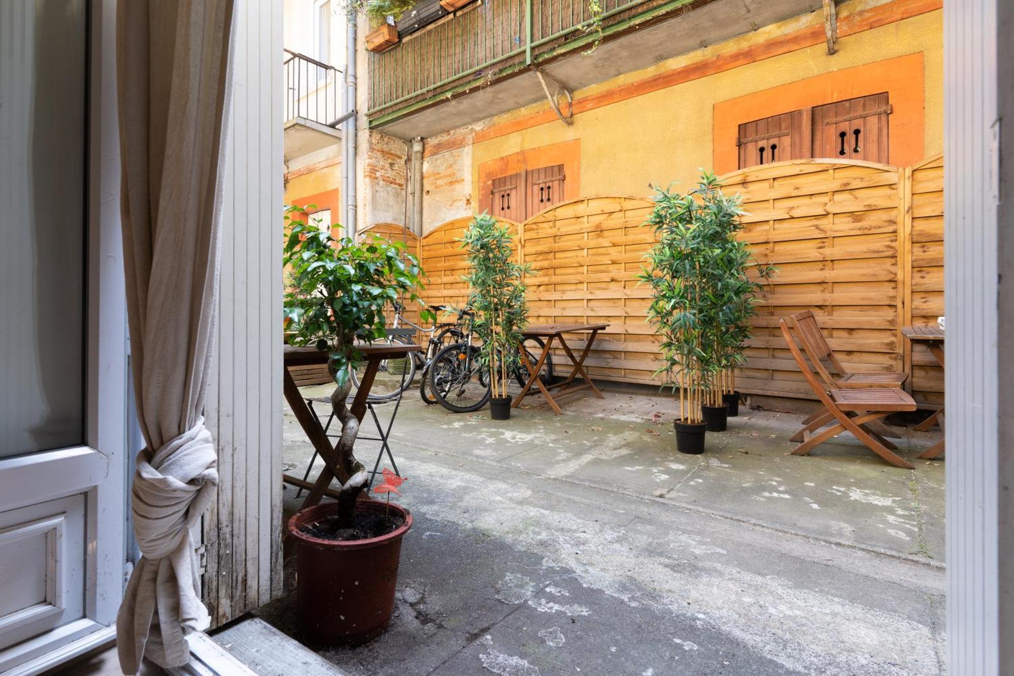 Apartamento Le Patio Riquet Toulouse Exterior foto